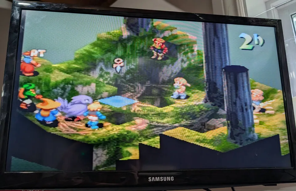 Final Fantasy Tactics, because I couldn't resist. Running fine.